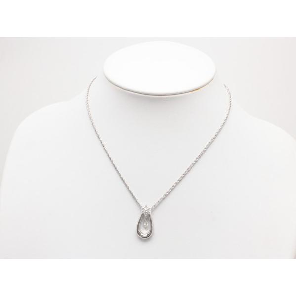 POLA 極上品 ポーラ Pt900 ダイヤモンドネックレス 0.50ct 46cm 64674  