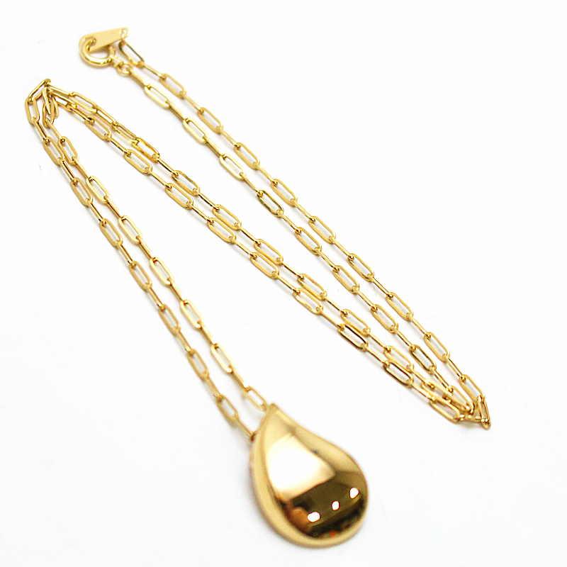 RUGIADA K18イエローゴールド ティアドロップダイヤモンドネックレス RUGIADA K18イエローゴールド ティアドロップダイヤモンド