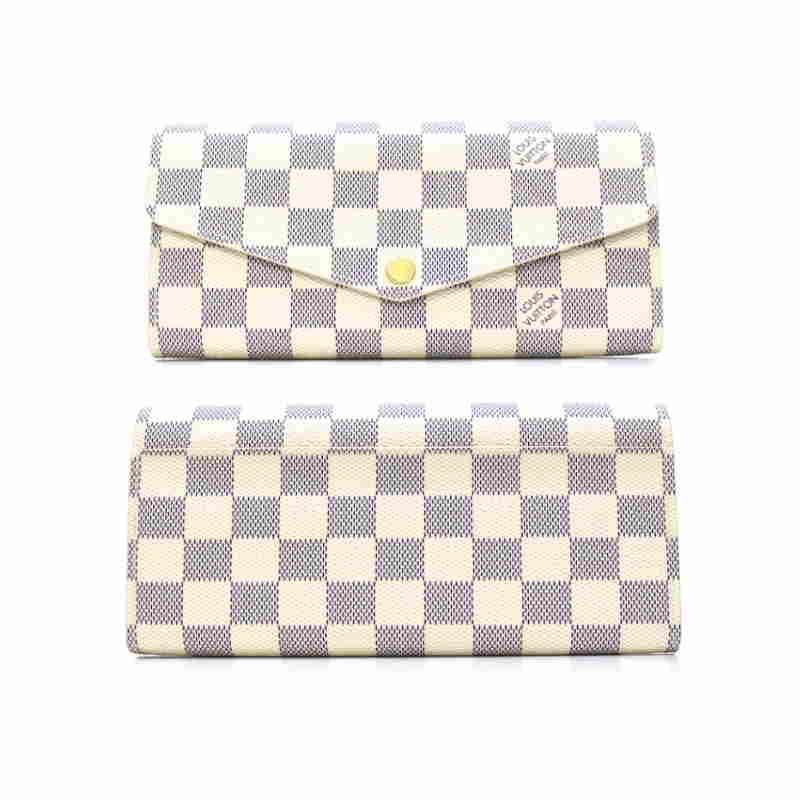 ルイヴィトン 長財布 ポルトフォイユサラ N63208 ダミエアズール ベージュ ロングウォレット フラップウォレット 新品 14927 ポルトフォイユ・サラ LOUIS VUITTON ルイヴィトン ポルトフォイユ