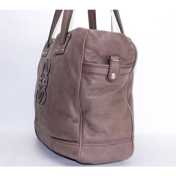 LOEWE ロエベ ヌバック 2WAYショルダーバッグ グレージュ 80378 