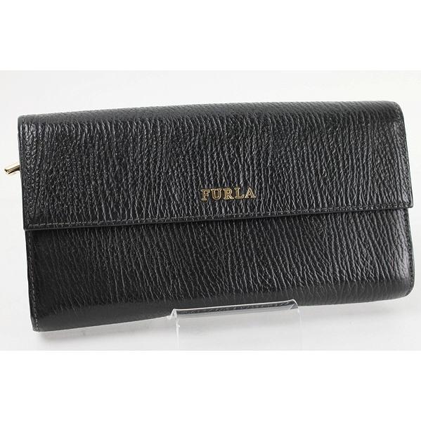 FURLA 【値下げ】フルラ 長財布 黒 80477 : たまや質店 - 通販 - Yahoo 