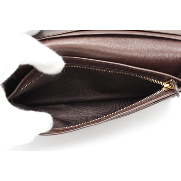 【美品】ボッテガヴェネタ イントレチャート 長財布 ダークブラウン レザー 極希少 ボッテガヴェネタ 長財布 ブラウン イントレチャート BOTTEGA