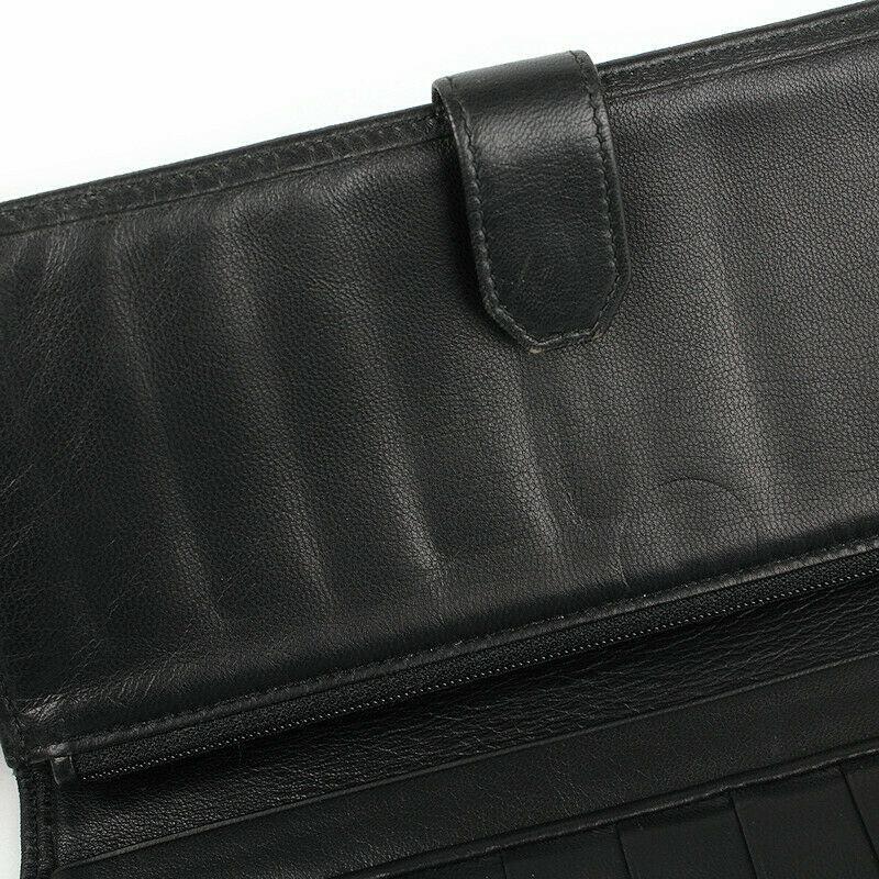 LOEWE ロエベ 長財布 黒 ナッパレザー シープスキン 81303 LOEWE ロエベ 長財布 黒 ナッパレザー シープスキン 81303