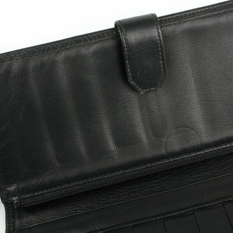 ロエベ 長財布 黒 ナッパレザー シープスキン LOEWE 81303｜tamaya78｜04