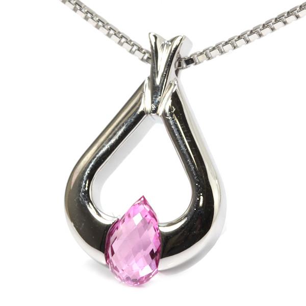 値下げ】【豪華1.31ct!!】☆サファイアネックレス Pt900 Pt850 10.7g  