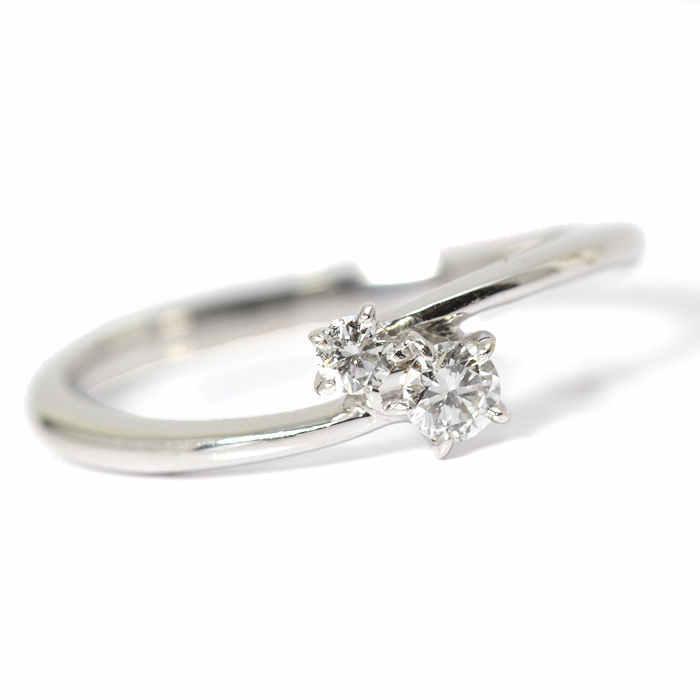 STAR JEWELRY（スタージュエリー） ダイヤモンド リング 6号 K18WG