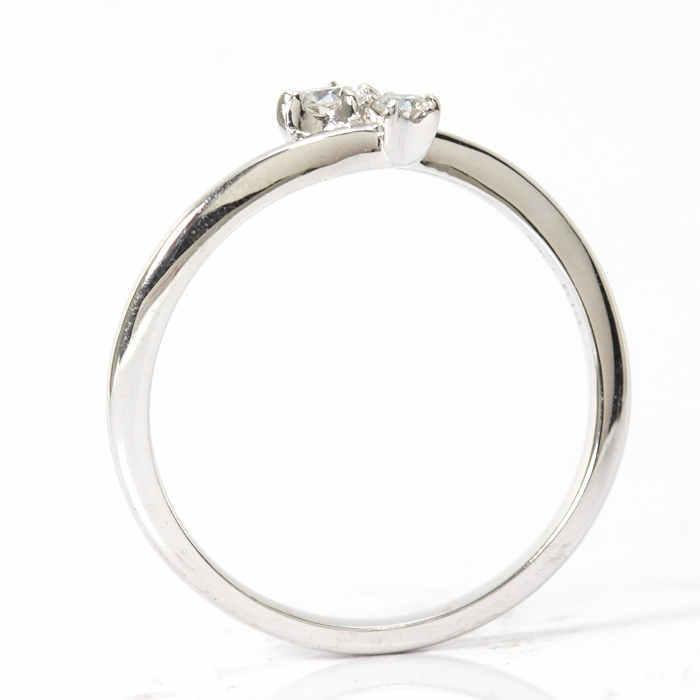 STAR JEWELRY（スタージュエリー） ダイヤモンド リング 6号 K18WG