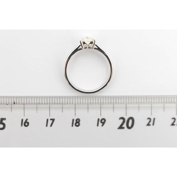 Pt900 ハートダイヤモンドリング 11号 0.543ct Fカラー プラチナ