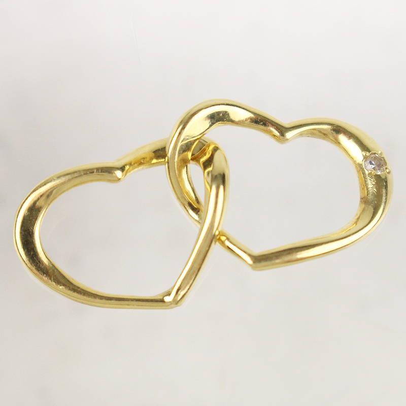 K18 ハート ネックレスチャーム K18ハートチャーム 42K2507 楽天市場