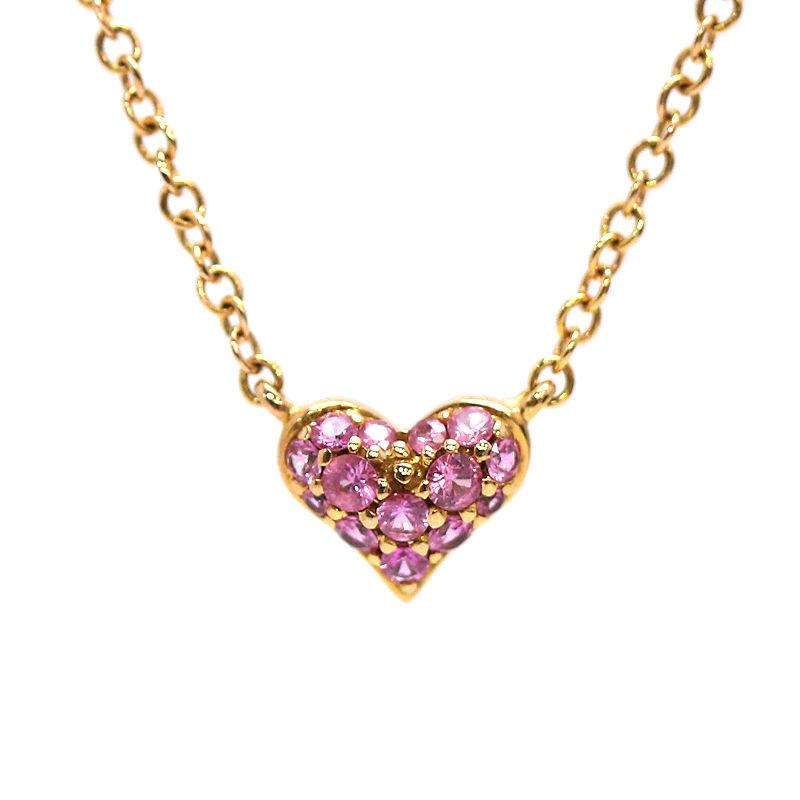 Ponte Vecchio（ポンテヴェキオ） ハートモチーフネックレス 約39.5cm
