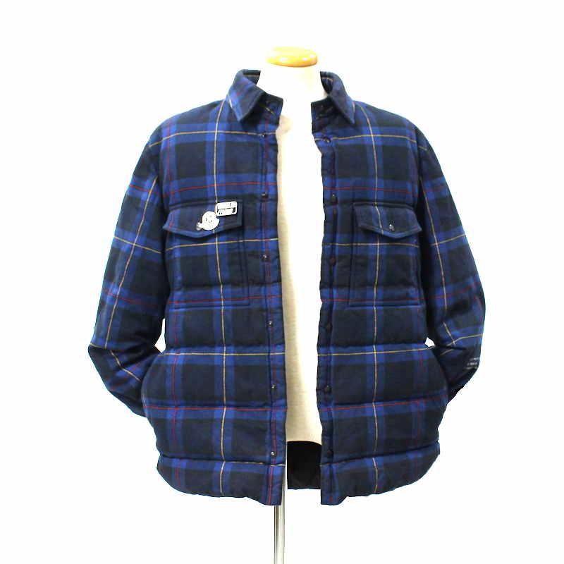 MONCLER（モンクレール） 19AW MORANT フラグメント チェック柄 ダウン
