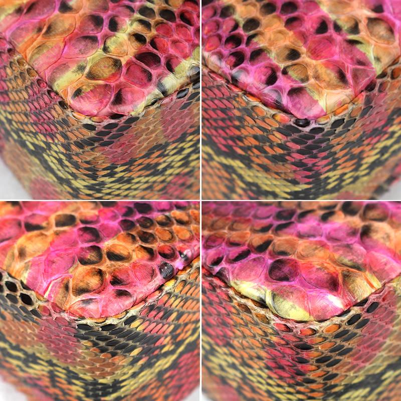 CHANEL マトラッセ マトラッセ CHANEL シャネル パイソン ダブルフラップ チェーン