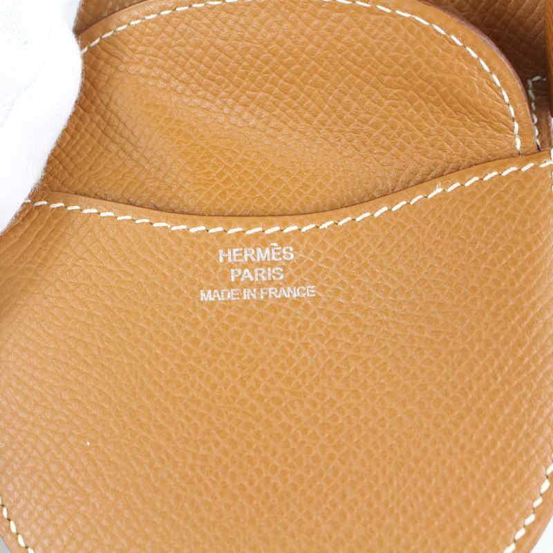 HERMES（エルメス） コインケース ブルゴーニュ 財布 茶色 レザー □L