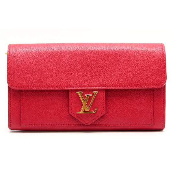 中古】LOUIS VUITTON 長財布 ポルトフォイユ ロックミー パルナセア 