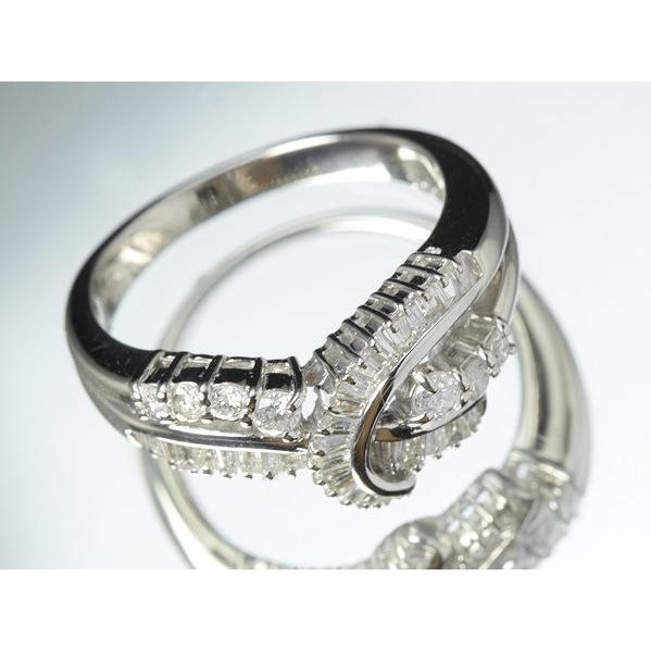 ダイヤモンドリング 0.52ct Pt900 11号 約6.6g プラチナ 指輪 90922