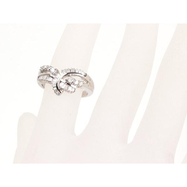 ダイヤモンドリング 0.52ct Pt900 11号 約6.6g プラチナ 指輪 90922