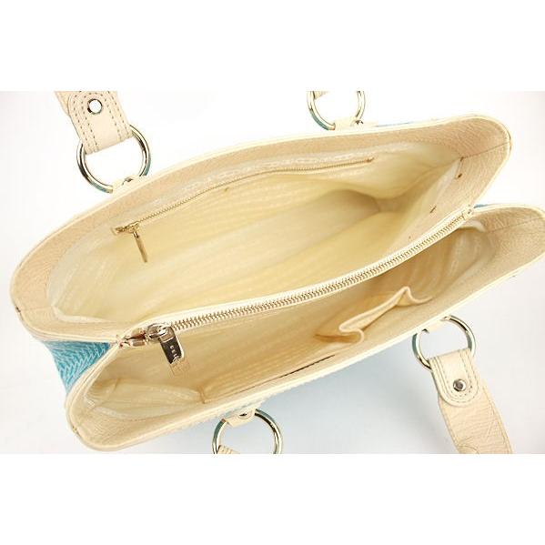 CELINE 美品 セリーヌ ショルダーバッグ ターコイズブルー系 92855 
