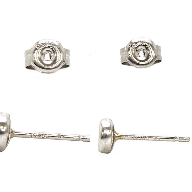 PT900 ダイヤモンド 0.32カラット ピアス スタッドピアス スタッドピアス プラチナ PT900 ダイヤモンド 0.27ct 両耳用 クロス