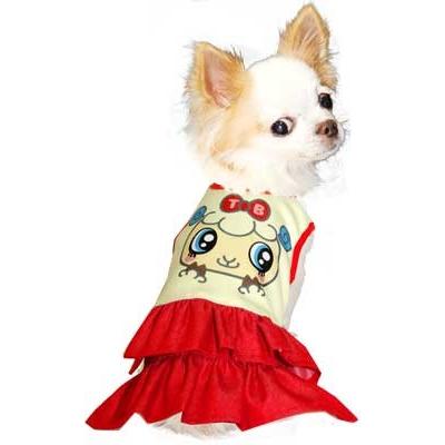 犬 服 犬の服 アウトレット 秋冬 ダックス トイプードル チワワ 服 おもしろ 着せやすい アニマルフェイス ワンピース 3d 1809 Afaceop タムベディ 通販 Yahoo ショッピング