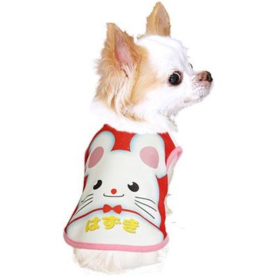 犬 服 ペットウェア 名入れ 秋冬 年賀状 ねずみ ネズミ お正月 チワワ ダックス トイプードル 服 名前入り ハッピーマウス シャツ 1911 Onamae Happymouse タムベディ 通販 Yahoo ショッピング