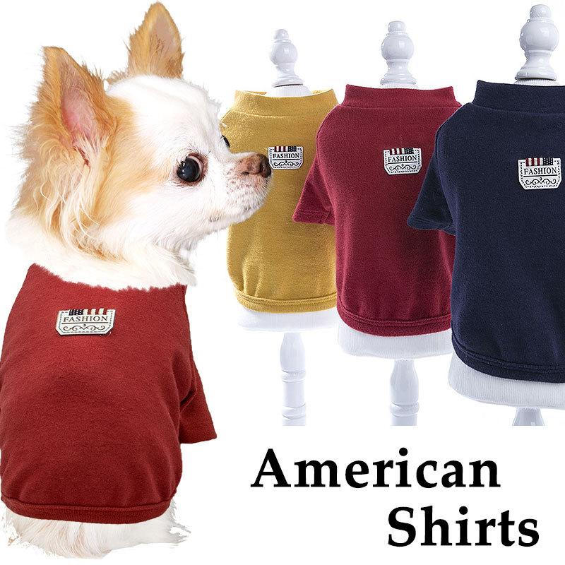 犬 服 おしゃれ ダックス トイプードル チワワ 服 国旗 タムベディ アメリカンシャツ 2102 American タムベディ 通販 Yahoo ショッピング