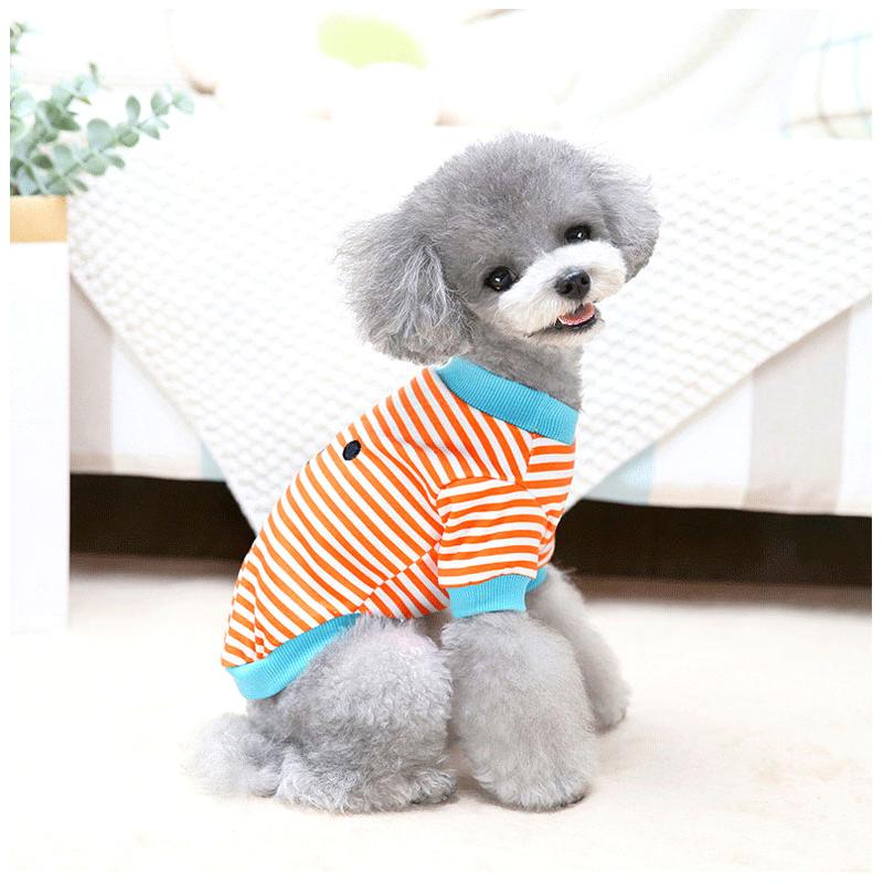 Tambedy ＼全品P5倍24日23:59まで／犬 服 犬の服 春 夏 ボーダーワンコ