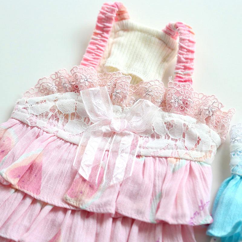 Tambedy ＼わんわん月セール開催中／犬 服 犬の服 春 夏 3段フリルの