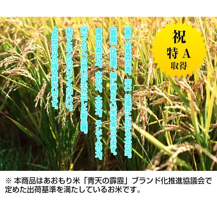 米 お米 5kg 白米 特A米 青天の霹靂 青森県産初の米 最高評価 令和3年産 青森 ギフト|tamenobu-store|02