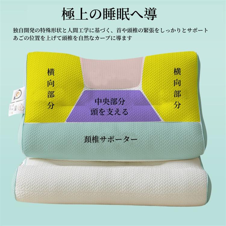 スーパーPayPay 枕 肩こり まくら 首が痛い 横向き 低反発枕 頸椎