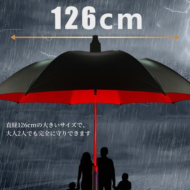 クーポンあり 傘 メンズ 長傘 日傘 ゴルフ傘 大きい UVカット おしゃれ