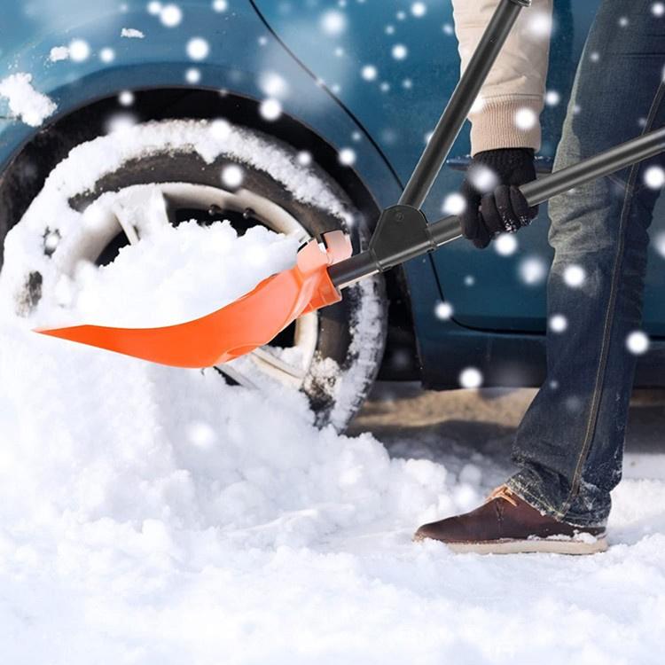 スーパーPayPay スノースコップ 雪かきスコップ 除雪 取っ手付き 省力
