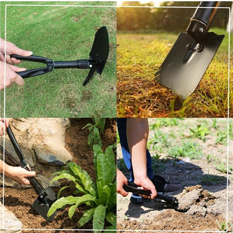 スーパーPayPay スコップ シャベル 折りたたみ式 多機能シャベル