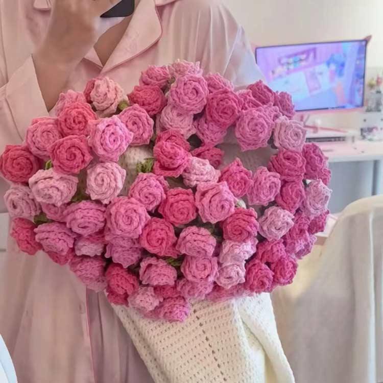 超PayPay祭 花束 ブーケブランケット フラワーブーケ ニット 花束