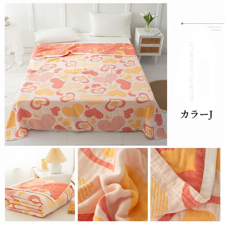 スーパーPayPay ガーゼケット 肌掛け布団 5重 タオルケット シングル