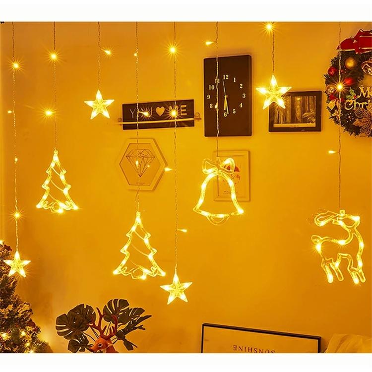 クーポンあり 星型 LED イルミネーションライト ガーランド 装飾ライト