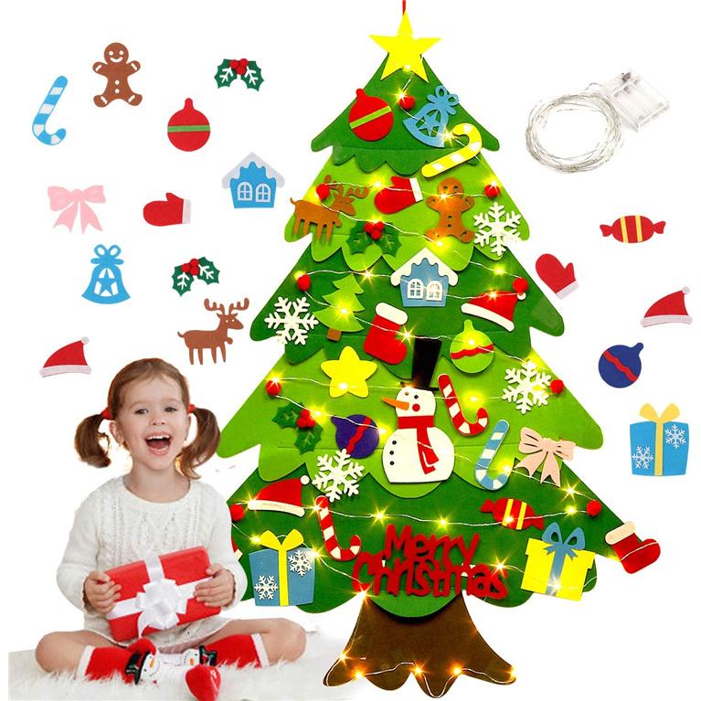 クーポンあり クリスマスツリー DIY フェルトクリスマスツリー 手作り