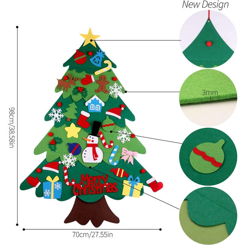 クーポンあり クリスマスツリー DIY フェルトクリスマスツリー 手作り