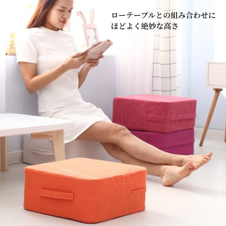 部分短納期 クッション 座布団 極厚 高反発 フロアクッション 硬め 座