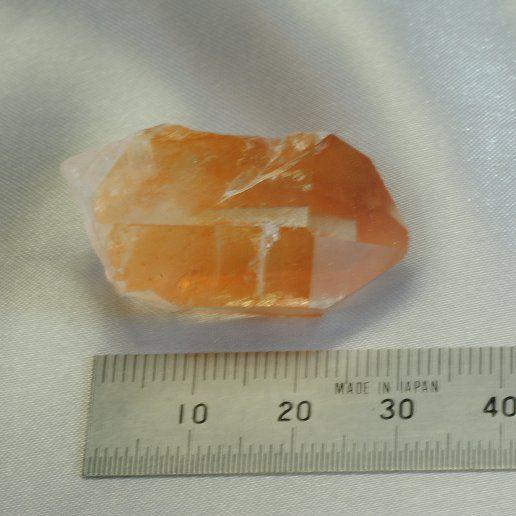 タンジェリン・クォーツ オレンジ水晶 ブラジル産 約14.4g k002-29