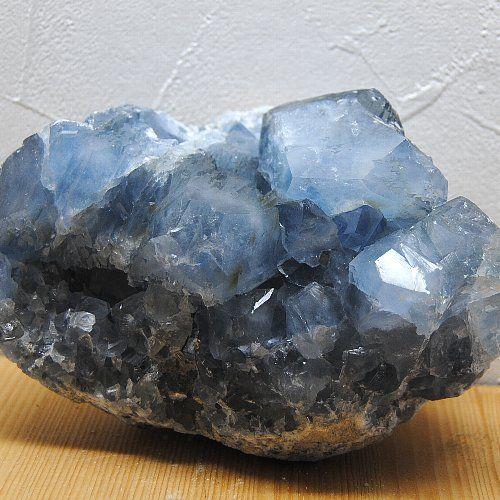 セレスタイト 約1,610g マダガスカル産 クラスター k8307 : TAMICHI