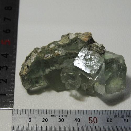フローライト 原石 中国・湖南省産 約98g np5131 : TAMICHI Minerals