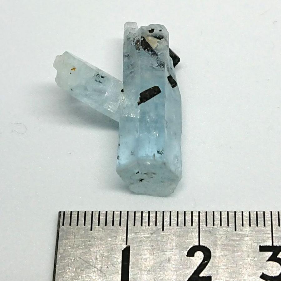 アクアマリン Aquamarine 3.9g 結晶 パキスタン産 Q4603 : TAMICHI