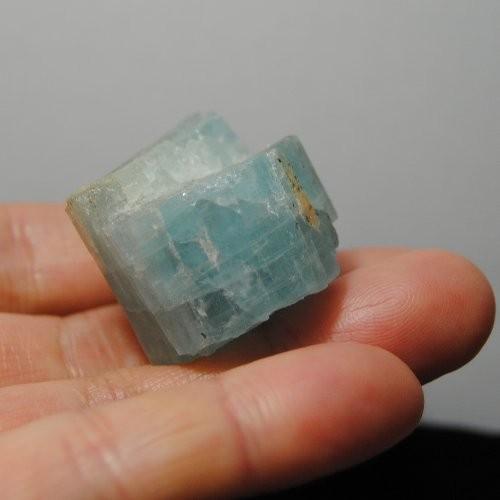 アクアマリン Aquamarine 約28.8g 結晶 インド産 zi065 : TAMICHI