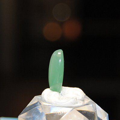 グリーンムーンストーン 4.42ct インド産 zi6202 : TAMICHI Minerals