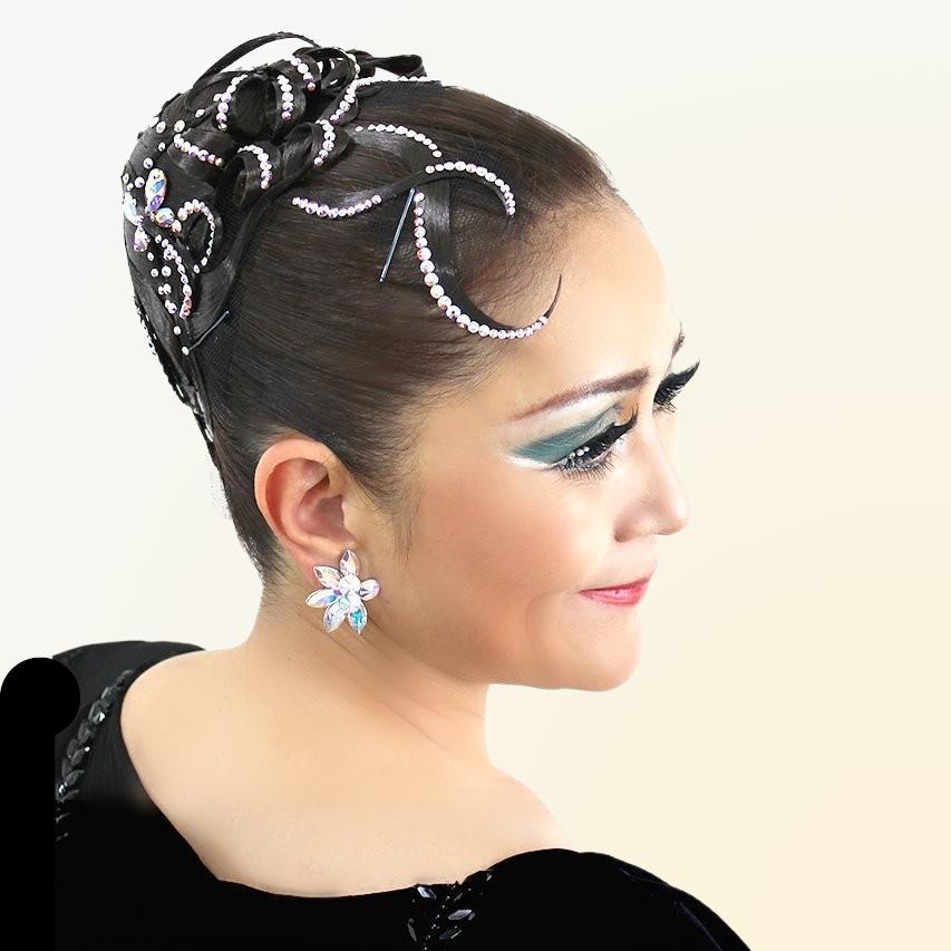 多美咲（たみしょう）ダンスヘアシニオン 社交ダンス 多美咲 シニヨン