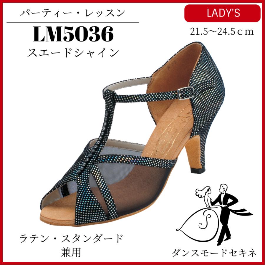 ダンスシューズ スエードシャイン/LM5036 スタンダード・ラテン兼用
