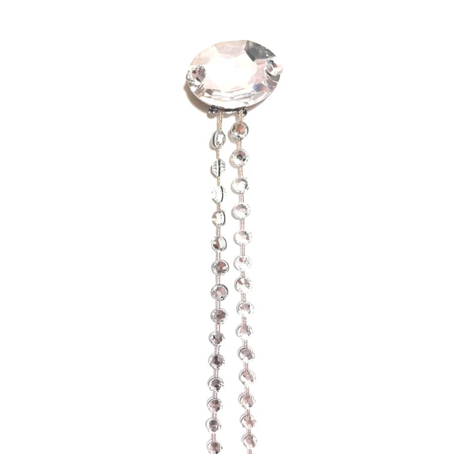 社交ダンス　スワロフスキーバックチャーム付きネックレス 新作！スワロフスキーの豪華なチョーカー✨ | 社交ダンス用