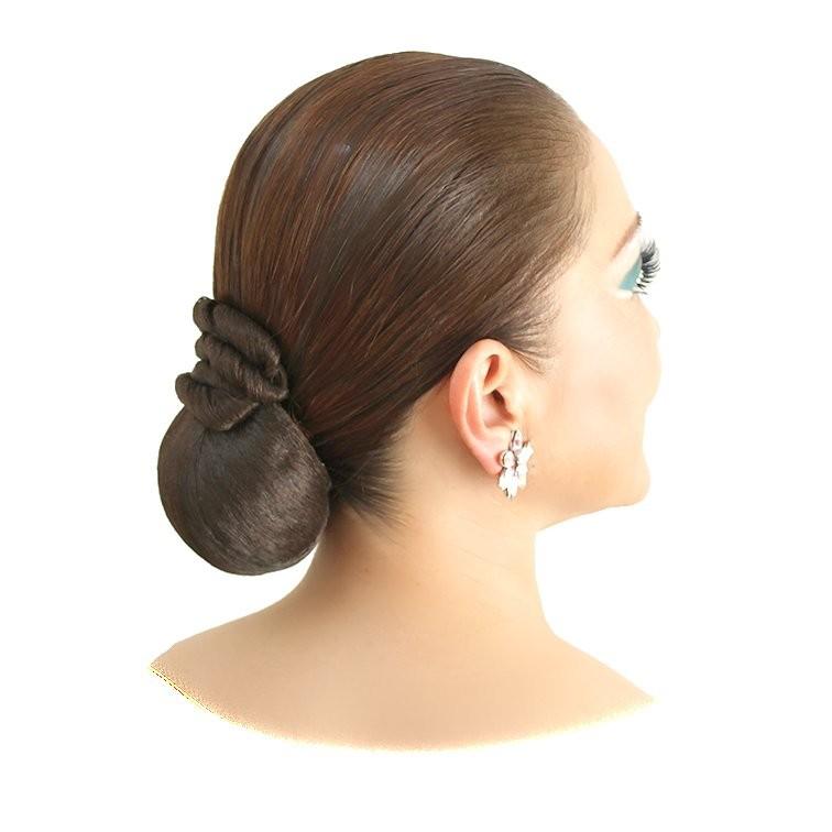 社交ダンス ラテン ヘアースタイル ネープシニヨン シニヨン Sb002n Sb002n 多美咲 通販 Yahoo ショッピング