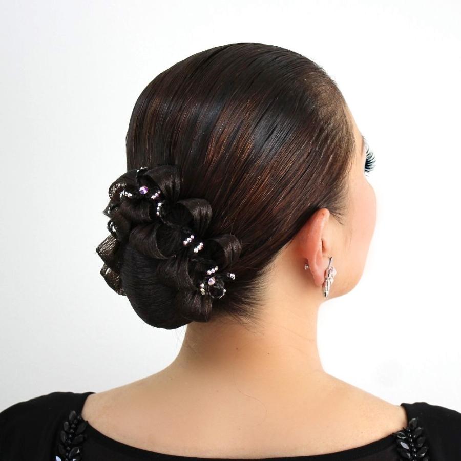 社交ダンス かわいい 全品送料0円 シニヨン Sp143 髪飾り