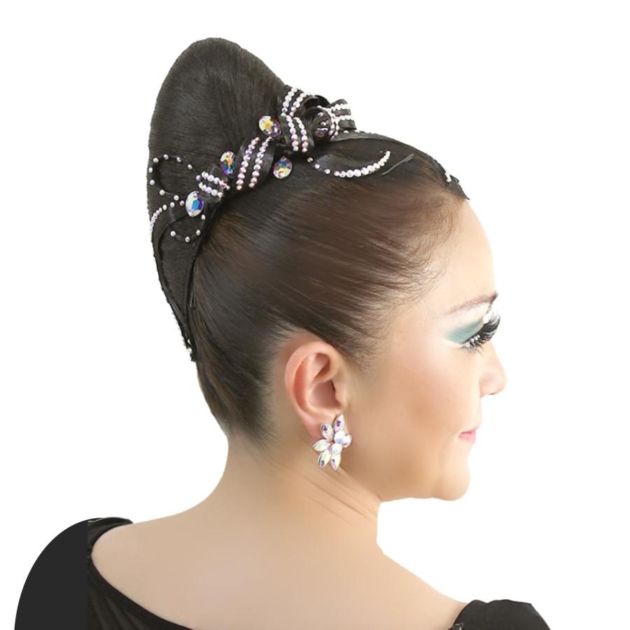 社交ダンス 多美咲 大きめ 髪飾り ヘアオーナメント-